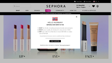 is sephora Up or Down