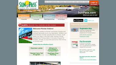 is sunpass Up or Down