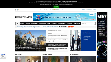 is timesofmalta Up or Down
