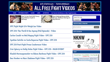 is allfreefightvideos Up or Down