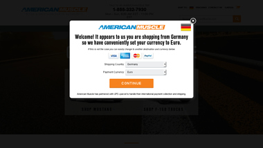 is americanmuscle Up or Down