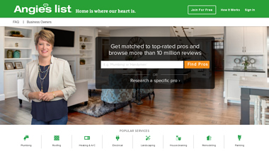 is angieslist Up or Down