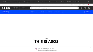 is asos Up or Down