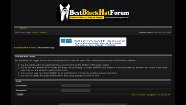 is bestblackhatforum Up or Down