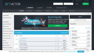 is betvictor Up or Down