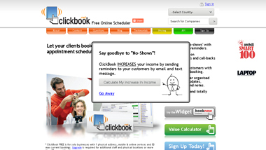 is clickbook Up or Down