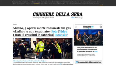 is corriere Up or Down