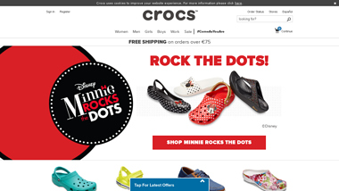 is crocs Up or Down