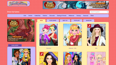 is dressupgames Up or Down