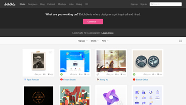 is dribbble Up or Down