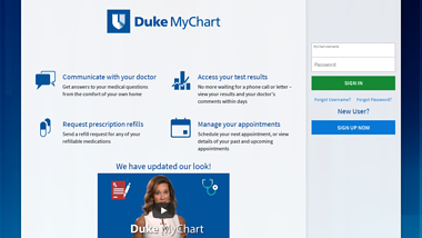 is dukemychart Up or Down