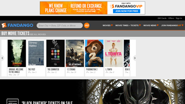 is fandango Up or Down