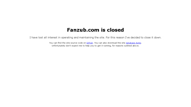 is fanzub Up or Down