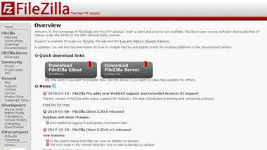 is filezilla-project Up or Down