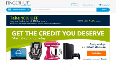 is fingerhut Up or Down