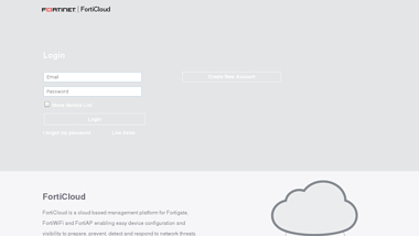 is forticloud Up or Down