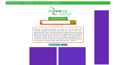 is freecycle Up or Down