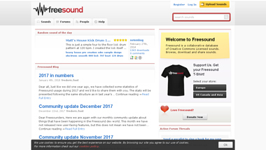 is freesound Up or Down