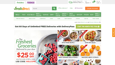 is freshdirect Up or Down