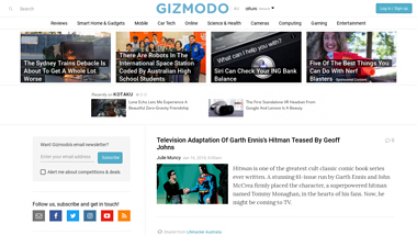 is gizmodo.com Up or Down