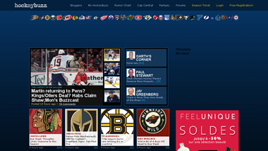 is hockeybuzz Up or Down