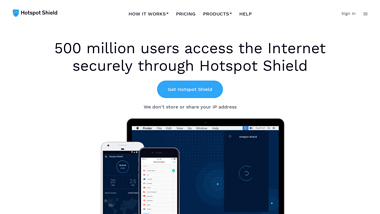 is hotspotshield Up or Down