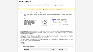 is imagebam Up or Down