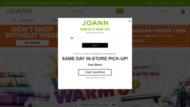 is joann Up or Down
