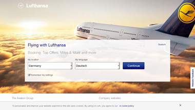 is lufthansa Up or Down