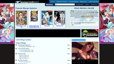 is mangareader Up or Down