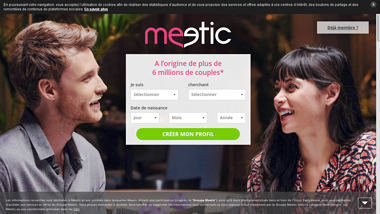 is meetic Up or Down