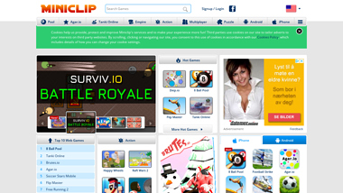 is miniclip Up or Down