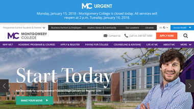 is montgomerycollege Up or Down