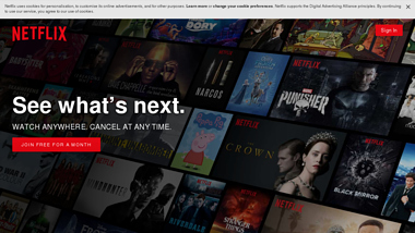 is netflix Up or Down