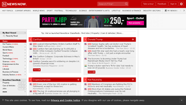 is newsnow Up or Down