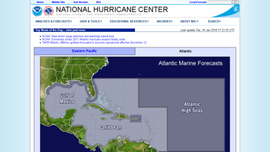 is nhc.noaa Up or Down