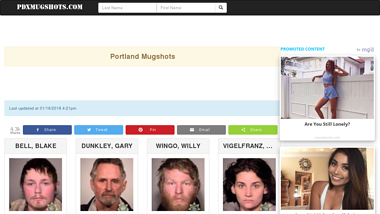 is pdxmugshots Up or Down