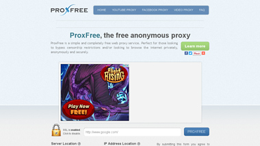 is proxfree Up or Down