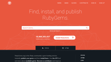 is rubygems Up or Down