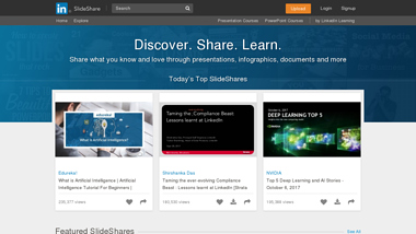 is slideshare Up or Down