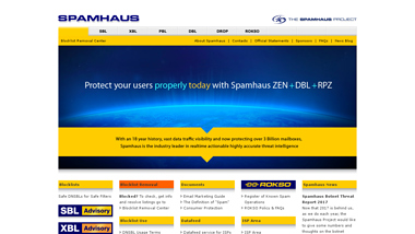 is spamhaus Up or Down