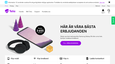 is telia Up or Down