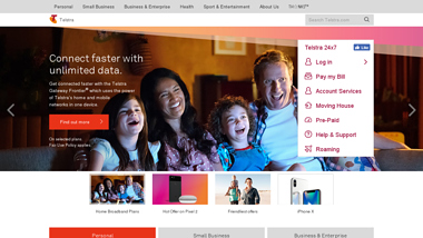 is telstra.com Up or Down