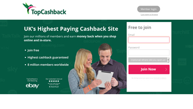 is topcashback Up or Down