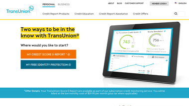 is transunion Up or Down