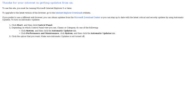 is update.microsoft Up or Down