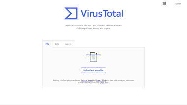 is virustotal Up or Down