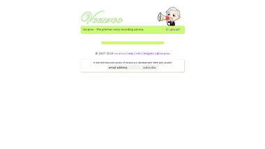 is vocaroo Up or Down