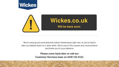 is wickes Up or Down