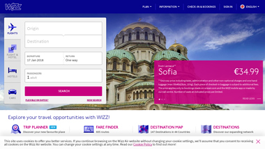 is wizzair Up or Down